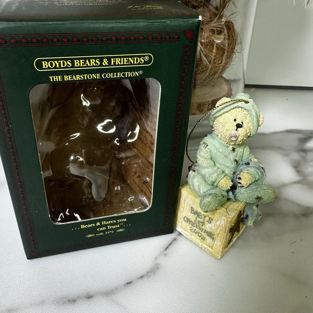 VTG Boyds Resin Ornaments Retired Collection #257017 BINKIE 1st Ed NIB‎ 3.25